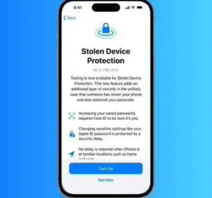 柳林苹果授权维修店分享被盗设备保护功能开启方法 